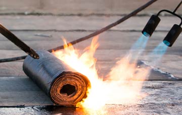 Java asphalt flat roofing repairs