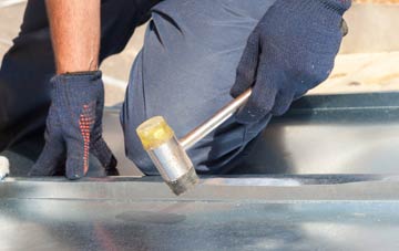 Java metal flat roofing repairs
