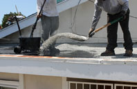Java flat roofing repair
